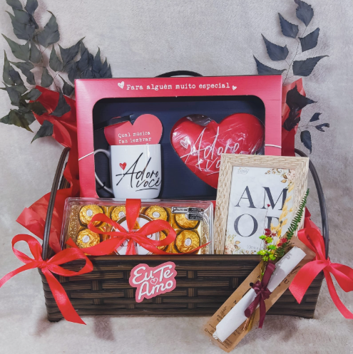 Mini Cesta Doce com Cartão